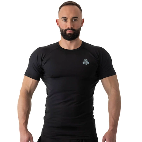 Rashguard short sleeve black BlackRS - XXL