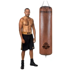 Boxing Training Bag 150 cm 50 kg RETRO Brown – Spartan | DBX Bushido