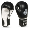 Boxing Sparring Gloves Black and White ARB-407a 8 OZ