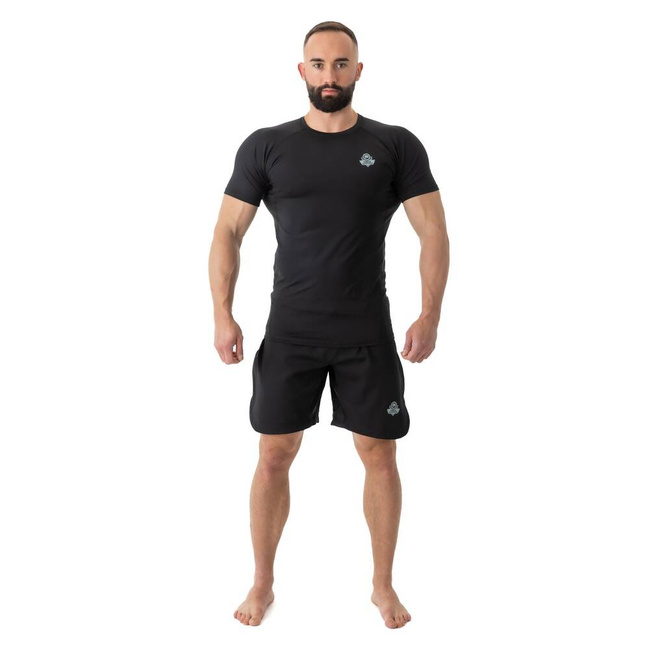 Rashguard short sleeve black BlackRS - L