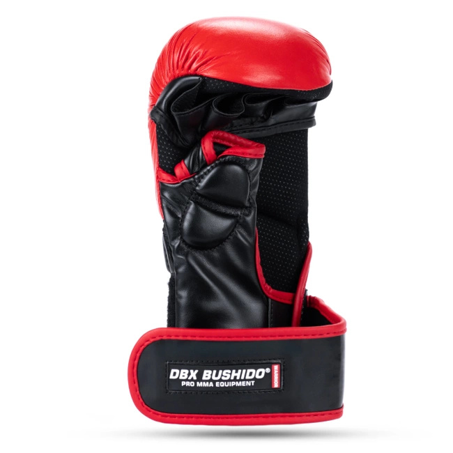 Warrior Red L MMA gloves