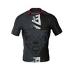 The "Wolf" Rashguard compression shirt is made of DBX MORE DRY XL material