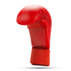WKF karate gloves - red L wristbands