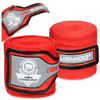 ELASTIC BOXING BANDAGES, 4M RED WRAPS