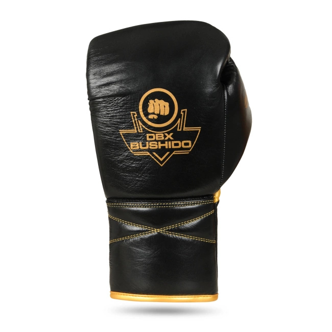Lace-Up Multi-Layer Boxing Gloves - ProFighter Gold - Legacy Series