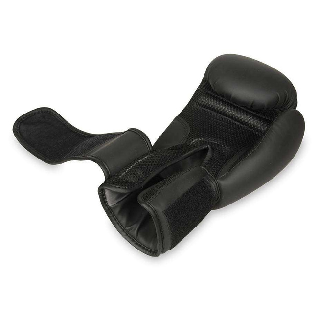 TAVER Black 8oz boxing sparring gloves