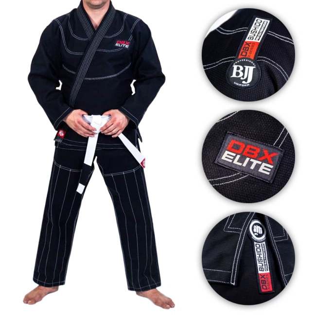 Kimono / GI for BJJ training - Black DBX ELITE + BELT A2