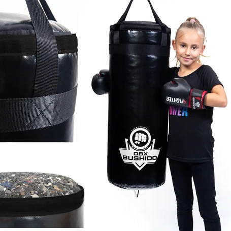 80 cm / 15 kg - Professional punching bag for children and teenagers 80 cm x 30 cm